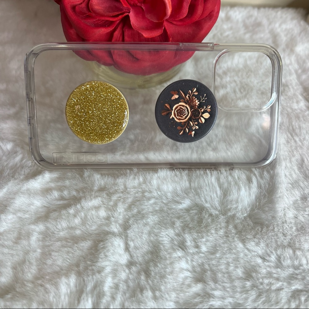 Cover for an iPhone 12 Pro Max with 2 sock pockets!